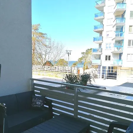 Strandidylle Apartment Mit Meerblick Und Kamin Miedzyzdroje Exterior photo